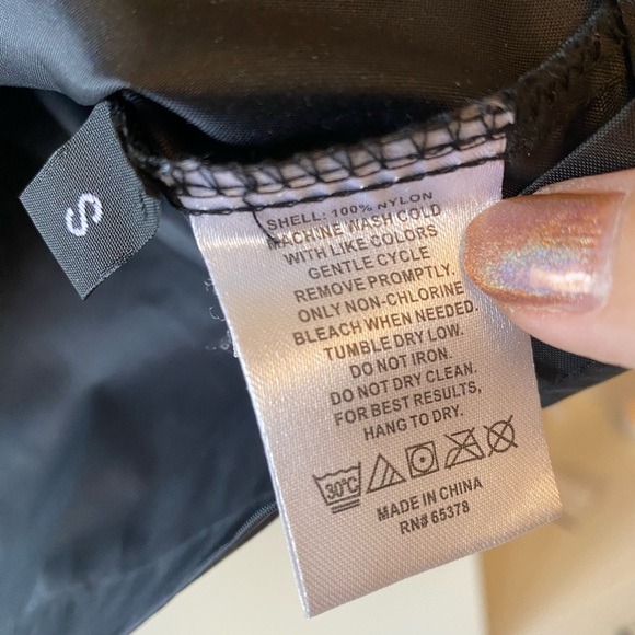 Assembly New York black windbreaker size small - Picture 6 of 8